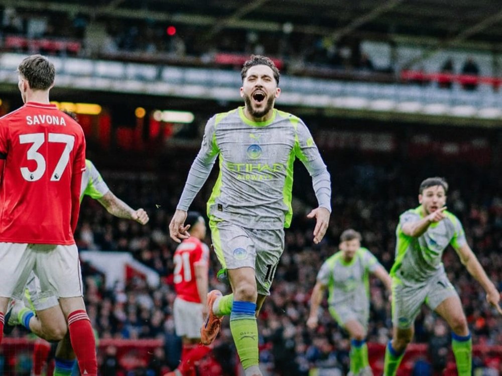 Rayan Cherki Hasil Nottingham Forest vs Manchester City: Rayan Cherki bawa The Citizens duduki puncak klasemen Premier League