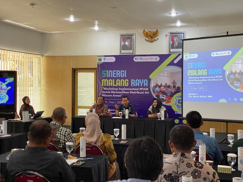 Tugu Tirta Ajak BUMD Tingkatkan Kompetensi SDM Air Minum Melalui 51’nergi Malang Raya’