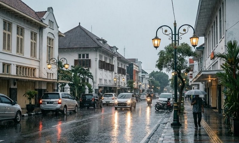 Prakiraan Cuaca Malang Raya, Potensi Hujan Lebat Sore Hari