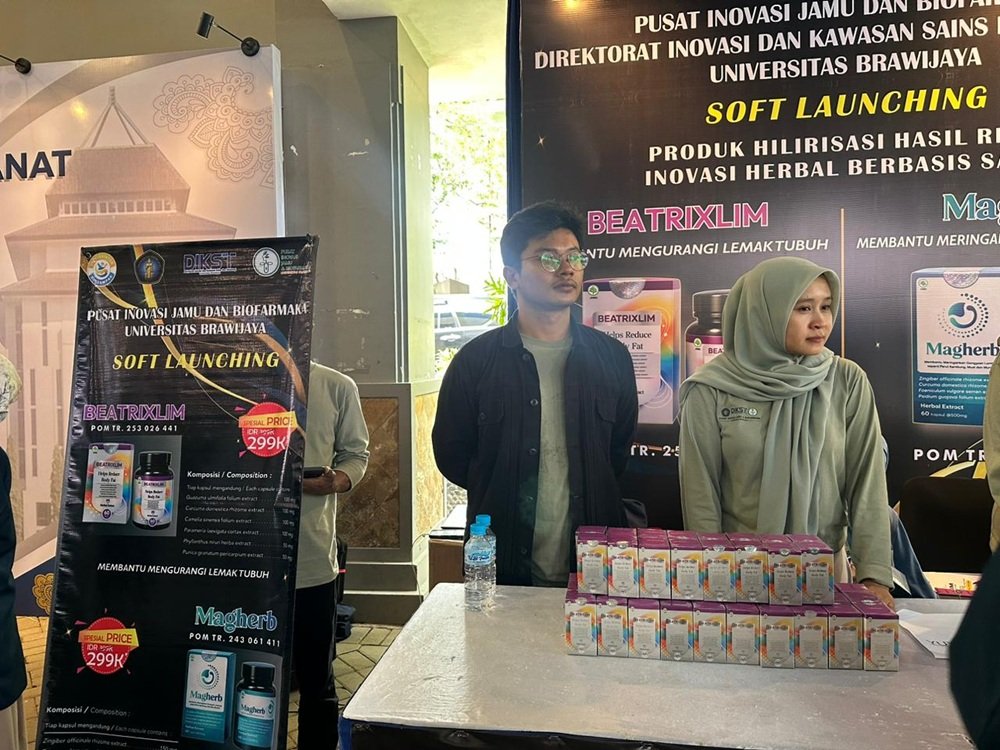 UB Gelar Soft Launching Pusat Inovasi Jamu dan Biofarmaka