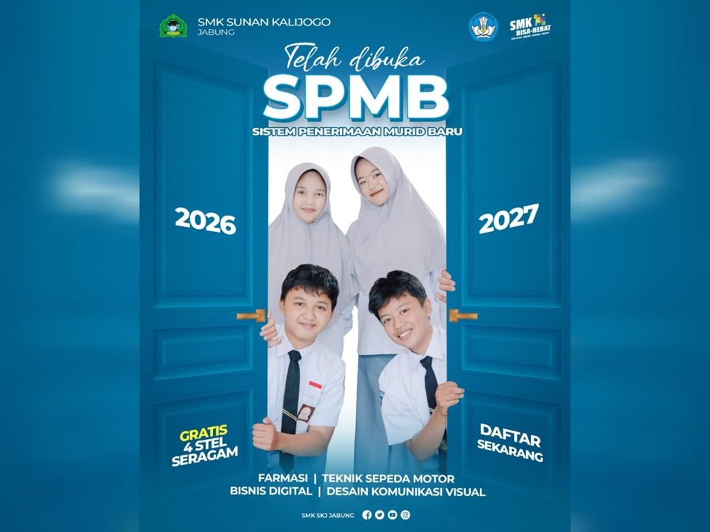 Seleksi Penerimaan Murid Baru SMK Sunan Kalijogo Jabung