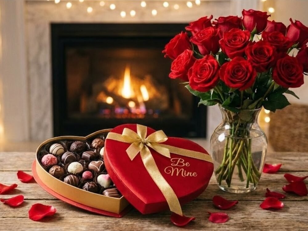 020-Coklat mawar valentine day Perayaan Hari Valentine, Berawal dari Tradisi Roma Hingga Bisnis Miliaran Dolar