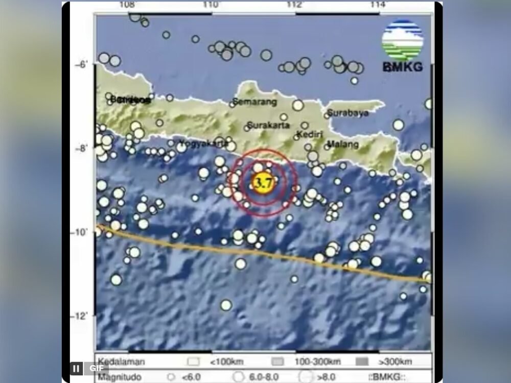 Gempa M 6,4 Guncang Jatim Dini Hari, Dirasakan Kuat di Malang dan Jogja