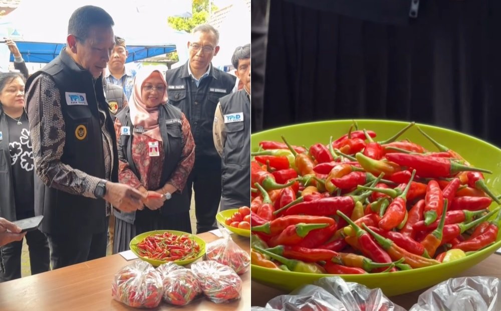327-Wali Kota Malang cek harga cabai Stabilisasi Harga Bahan Pokok, Pemkot Malang Rencanakan 20 Kali Gerakan Pangan Murah Selama Ramadan