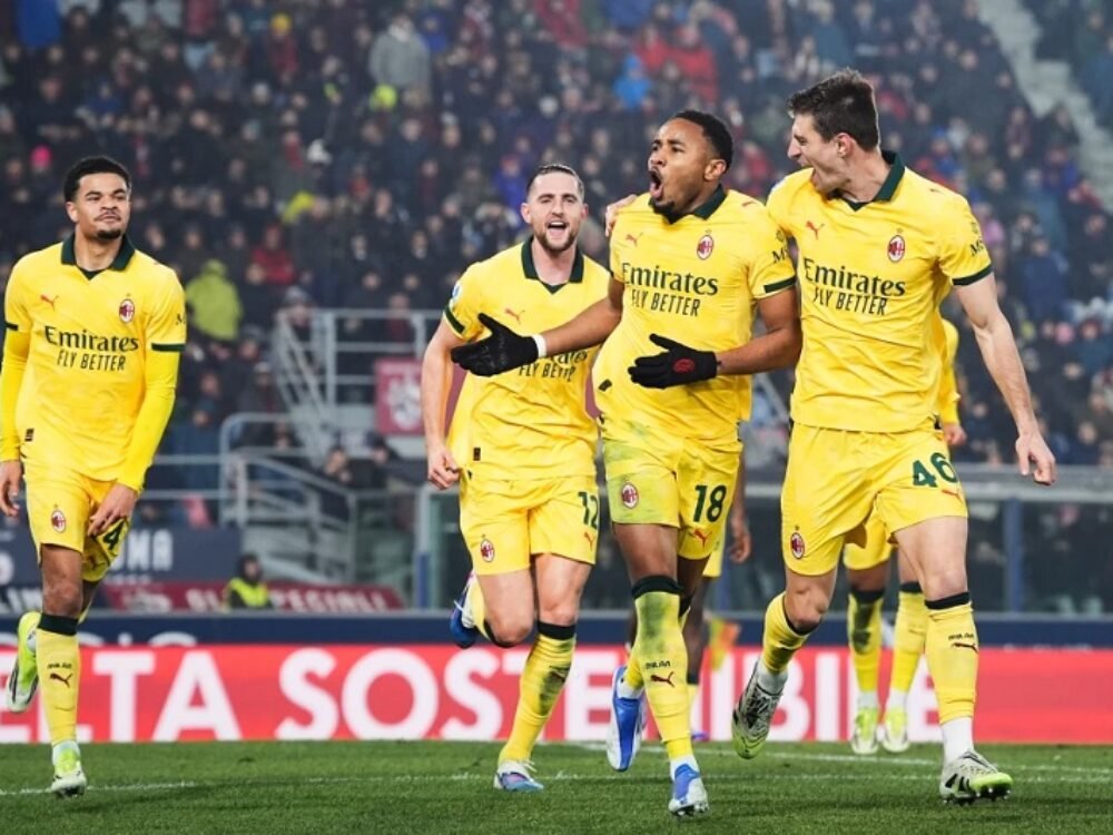 Tanpa Sejumlah Pemain Pilar, AC Milan Hajar Bologna 3-0