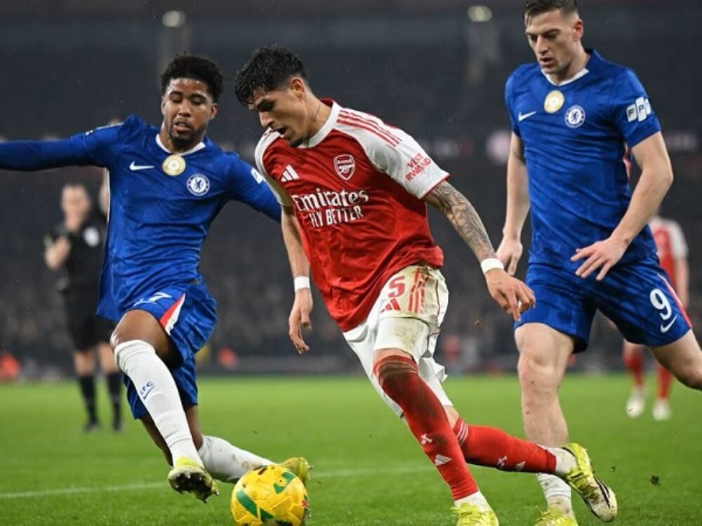 Arsenal Lolos Final Piala EFL Setelah Unggul Agregat 4-2 Atas Chelsea