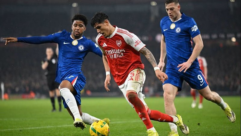 Arsenal Lolos Final Piala EFL Setelah Unggul Agregat 4-2 Atas Chelsea