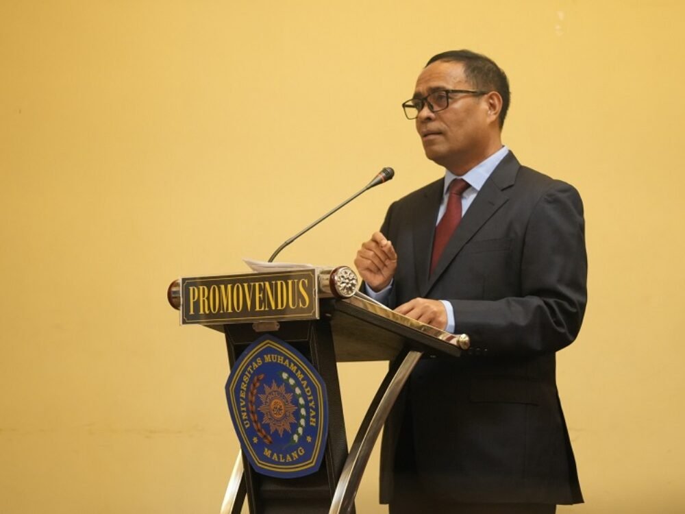 UMM Ujian Doktor Raih Gelar Doktor Sosiologi Militer di UMM, Mantan Menhan Timor-Leste Ini Mengulas Transformasi Militer