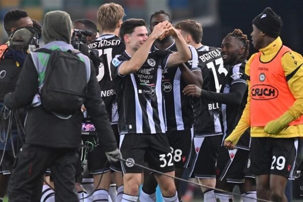 Hasil Liga Italia Serie A: AS Roma Menyerah 1-0 di Kandang Udinese