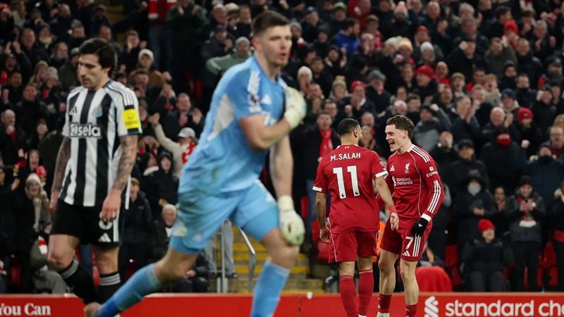 Liverpool vs Newcastle: Tim Tamu Keok di Anfield 4-1
