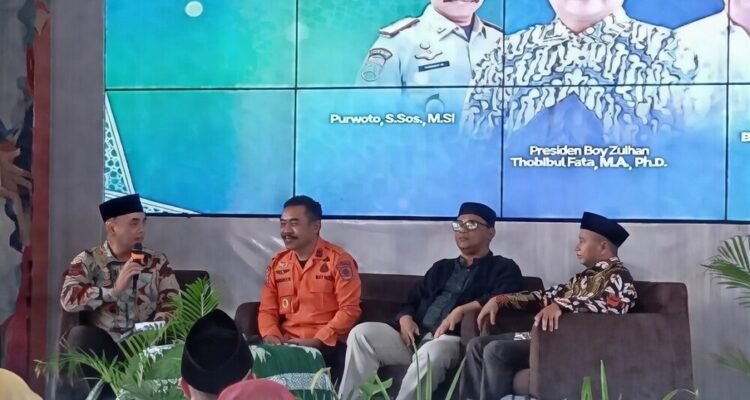 342-Kajian Ramandan Muhammadiyah-BPBD Kab Malang Kepala BPBD Kabupaten Malang Paparkan Peta Bencana di Kajian Ramadan Muhammadiyah