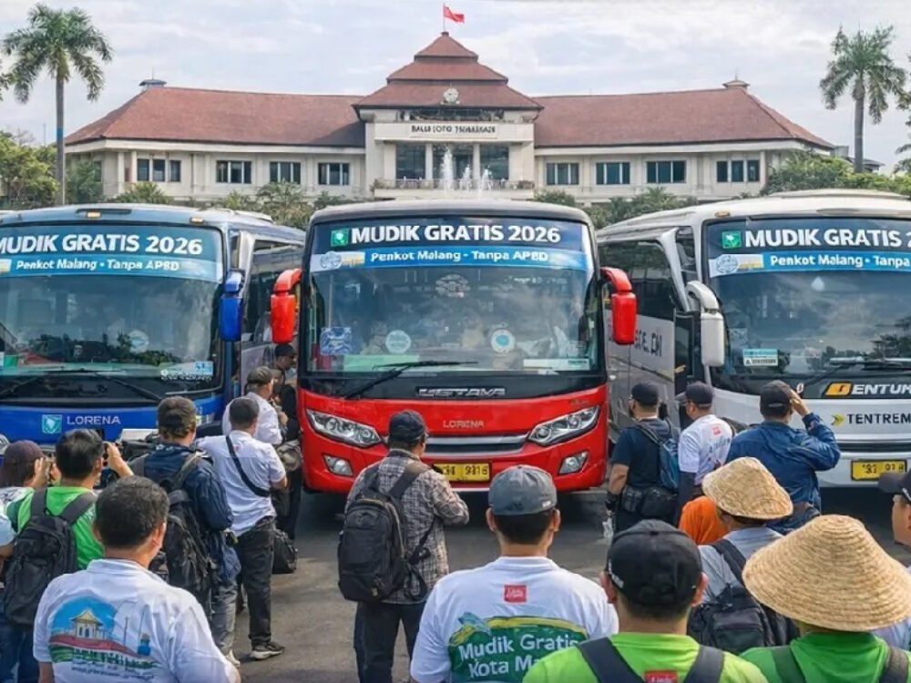 Gandeng Swasta, Pemkot Malang Tambah Bus Mudik Gratis Jadi 6 Unit