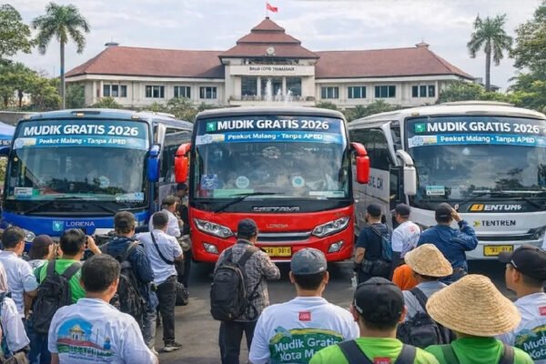 Gandeng Swasta, Pemkot Malang Tambah Bus Mudik Gratis Jadi 6 Unit
