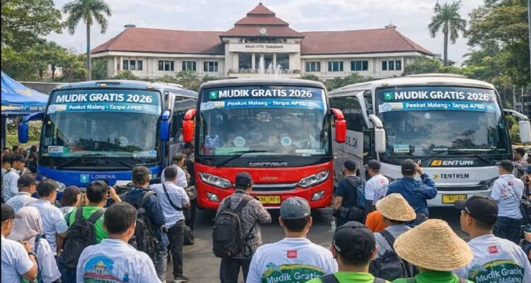 349-Mudik Gratis Pemkot Malang Gandeng Swasta, Pemkot Malang Tambah Bus Mudik Gratis Jadi 6 Unit