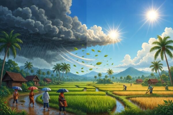 Cuaca Fluktuatif, Malang Raya Mulai Transisi ke Musim Kemarau