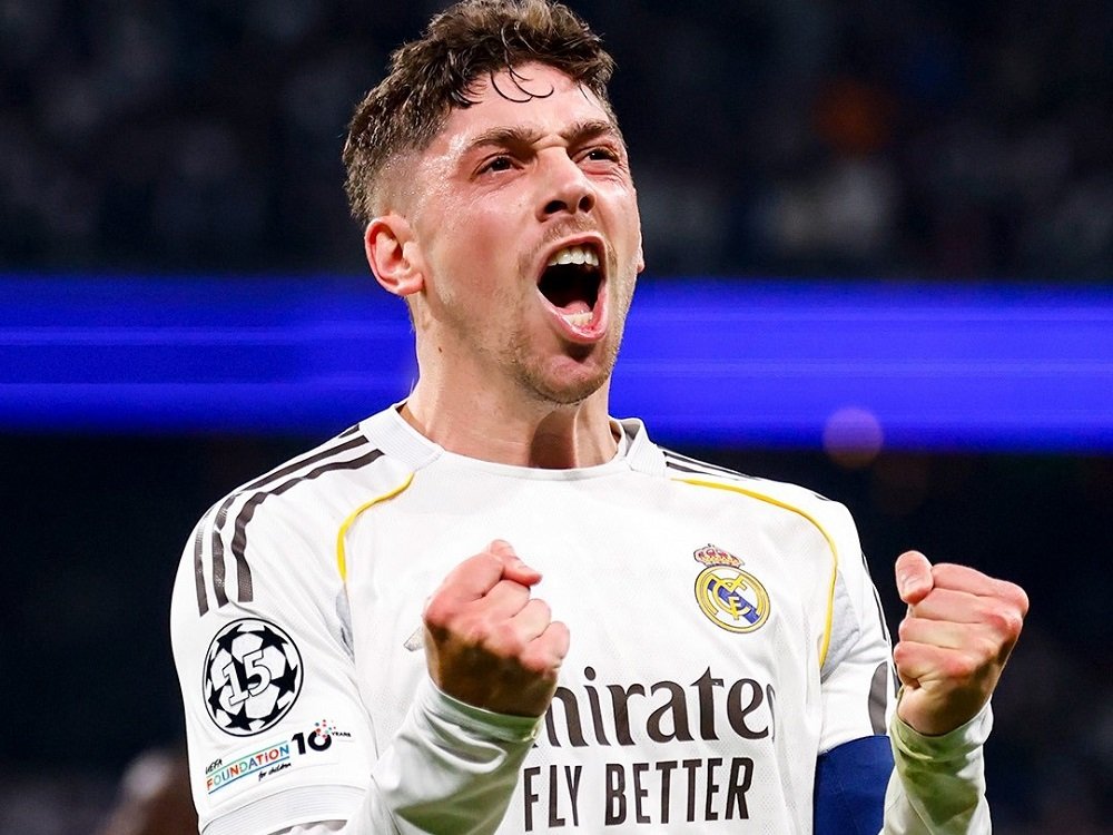 Hattrick Valverde Jadi Mimpi Buruk Manchester City di Kandang Real Madrid