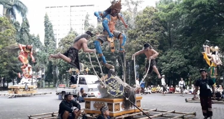 Pawai Ogoh-Ogoh Start di Stadion Rampal Malang Besok, Cek Rute Lengkapnya!
