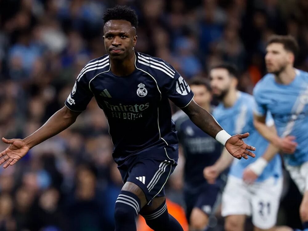 Brace Vini Jr Tuntaskan Dendam Real Madrid Atas Manchester City