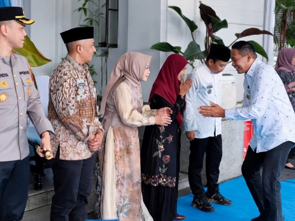 halal bihalal pemkot Halalbihalal Pemkot Malang, ASN Tetap Aktif di Hari Pertama Masuk Kerja Usai Libur Lebaran