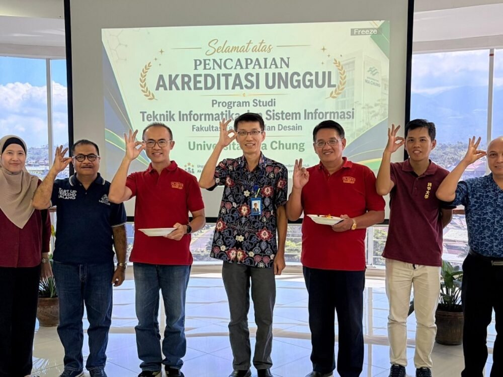 Resmi! Jurusan Teknik Informatika dan Sistem Informasi Universitas Ma Chung Terakreditasi Unggul