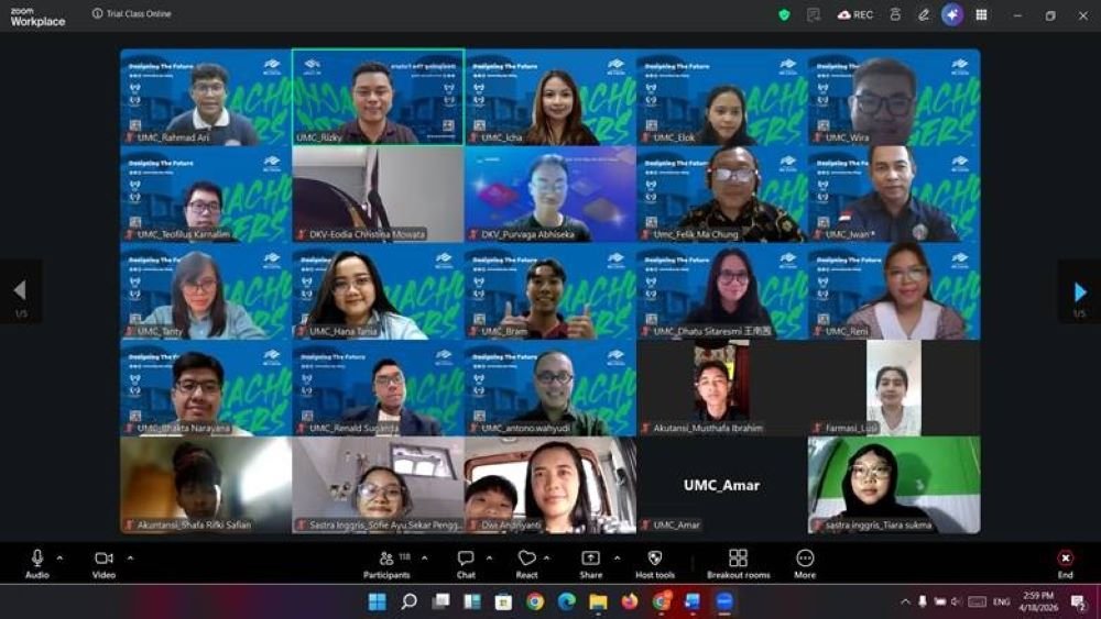 Calon Mahasiswa Dapatkan Pengalaman Kuliah Menyenangkan di Online Trial Class Universitas Ma Chung