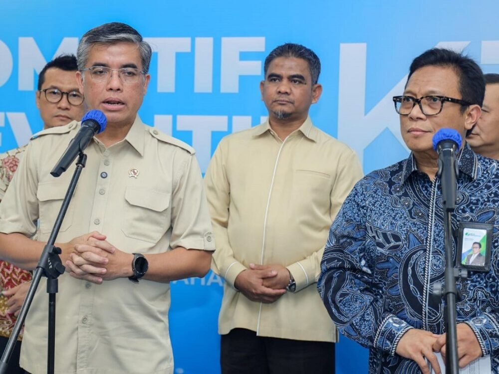 056a-Menaker Yassierli Menaker Dorong BPJS Ketenagakerjaan Fokus pada Pencegahan, Bukan Hanya Kompensasi Kecelakaan Kerja