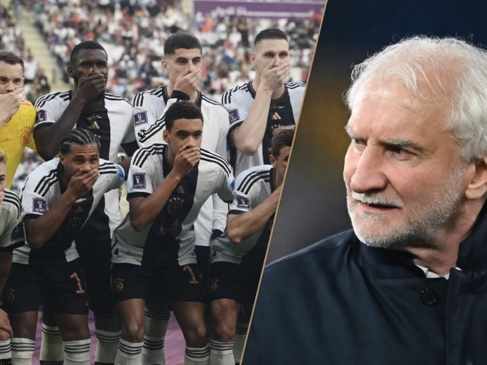 123-Timnas Jerman dan Rudi Voeller Rudi Voeller Minta Pemain Jerman Hindari Isu Politik di Piala Dunia FIFA 2026