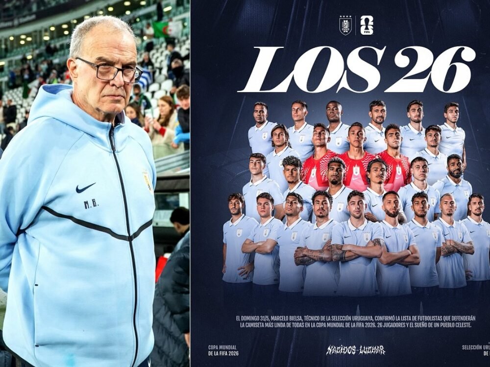 Marcelo Bielsa Umumkan Skuad Timnas Uruguay untuk Piala Dunia 2026, Luis Suarez Dicoret