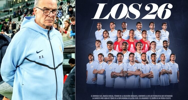 Marcelo Bielsa Umumkan Skuad Timnas Uruguay untuk Piala Dunia 2026, Luis Suarez Dicoret