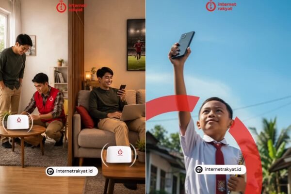 Internet Rakyat Resmi Diluncurkan, Akses 100 Mbps Unlimited Rp100 Ribu Per Bulan