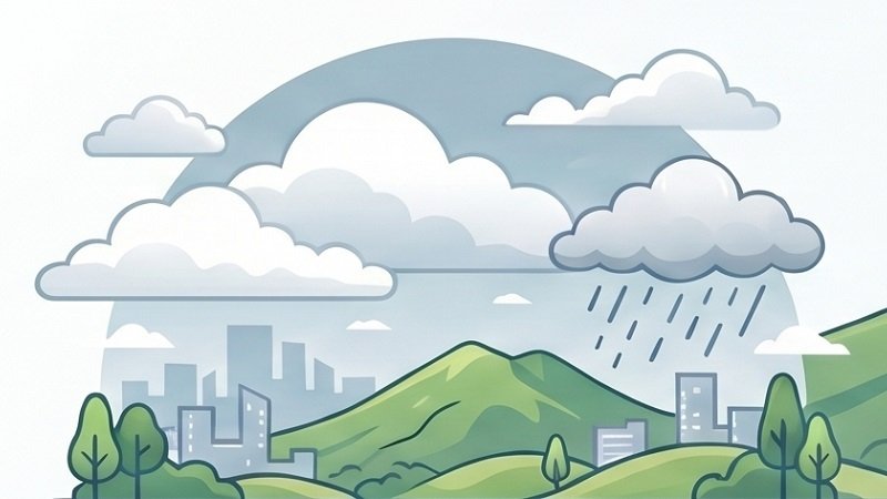 Cuaca Malang Raya Hari Ini 3 Mei 2026: Berawan, Intensitas Hujan Ringan Hingga Sedang, Kelembapan Tinggi