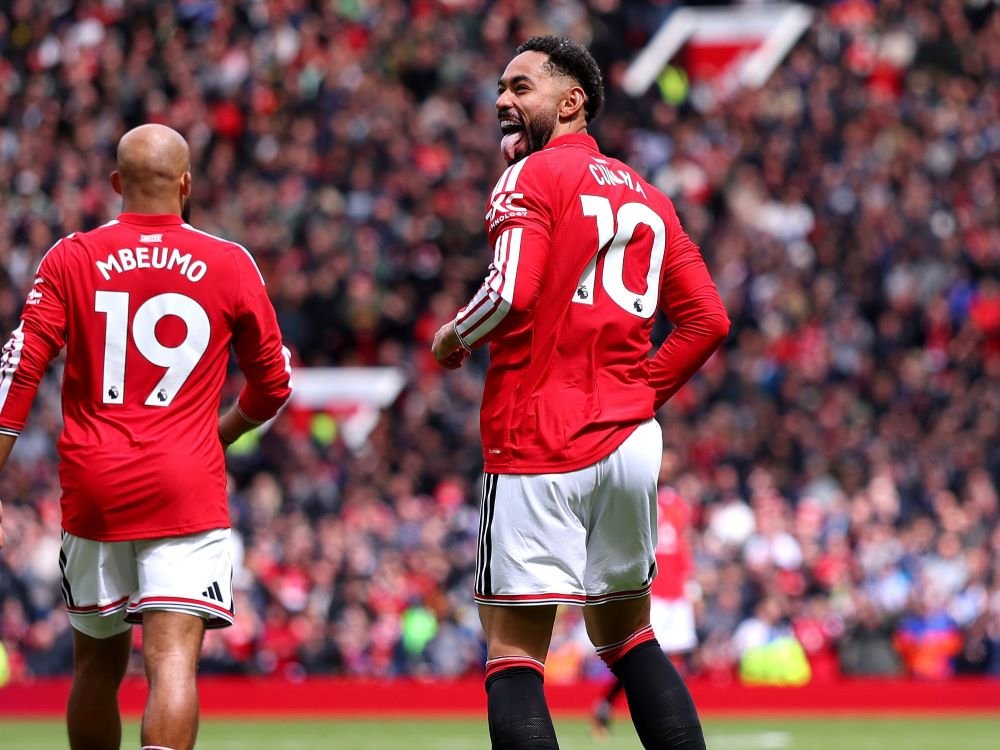 Old Trafford Jadi Saksi Drama Lima Gol MU vs Nottingham Forest