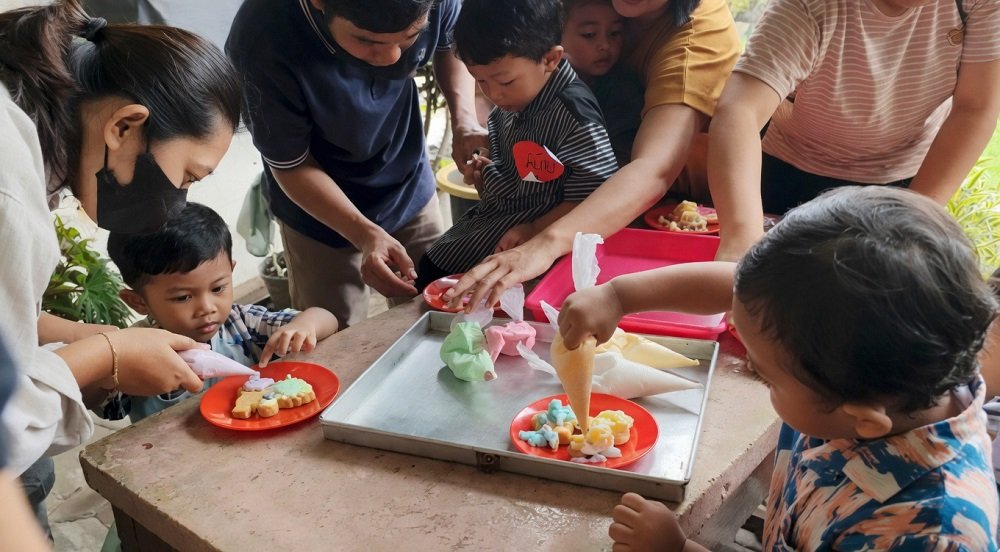 Trial Day KB -TKK Cor Jesu Malang Selalu Sukses, Peserta Cilik Senang dan Ogah Pulang