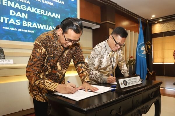 Penandatanganan MoU Strategis antara UB dan BPJS Ketenagakerjaan Perkuat Kolaborasi Sektor Pendidikan dan Industri