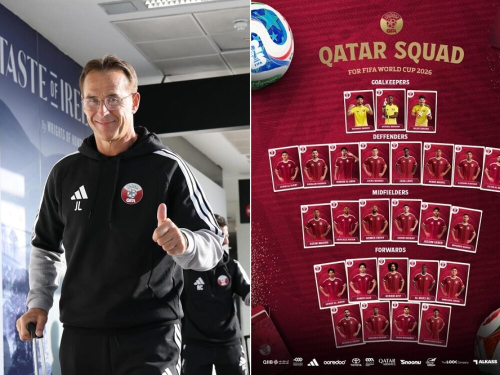 Skuad Timnas Qatar Resmi Diumumkan, The Maroons Targetkan Lolos Fase Grup