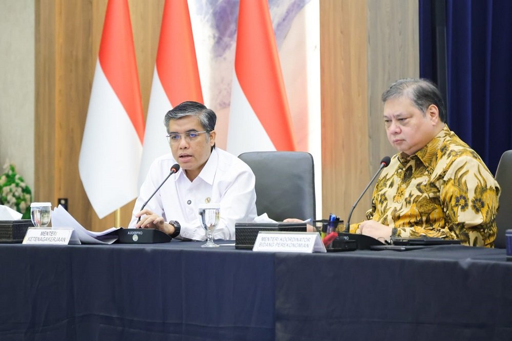 150-Yassierli dan Airlangga Hartarto Pemerintah Lanjutkan Program Magang dan Vokasi pada Semester II Tahun 2026