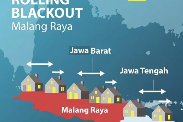 Malang Raya Masih Mengalami Pemadaman Bergilir dengan Durasi hingga 3 Jam, Ini Penjelasan PLN