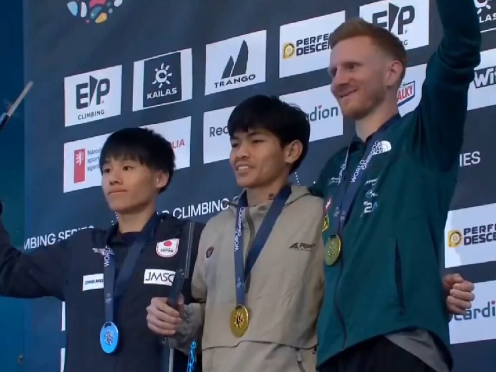 Putra Tri Ramadani Cetak Sejarah, Raih Emas Pertama Indonesia di Nomor Lead World Climbing Series Prague 2026