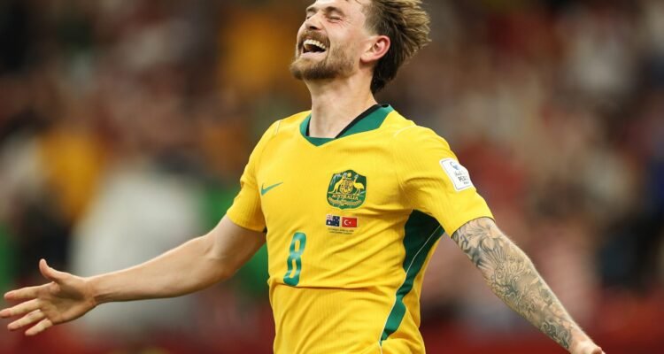 Australia Ungguli Turki 2-0, Ancam Posisi AS di Klasemen Grup D Piala Dunia FIFA 2026