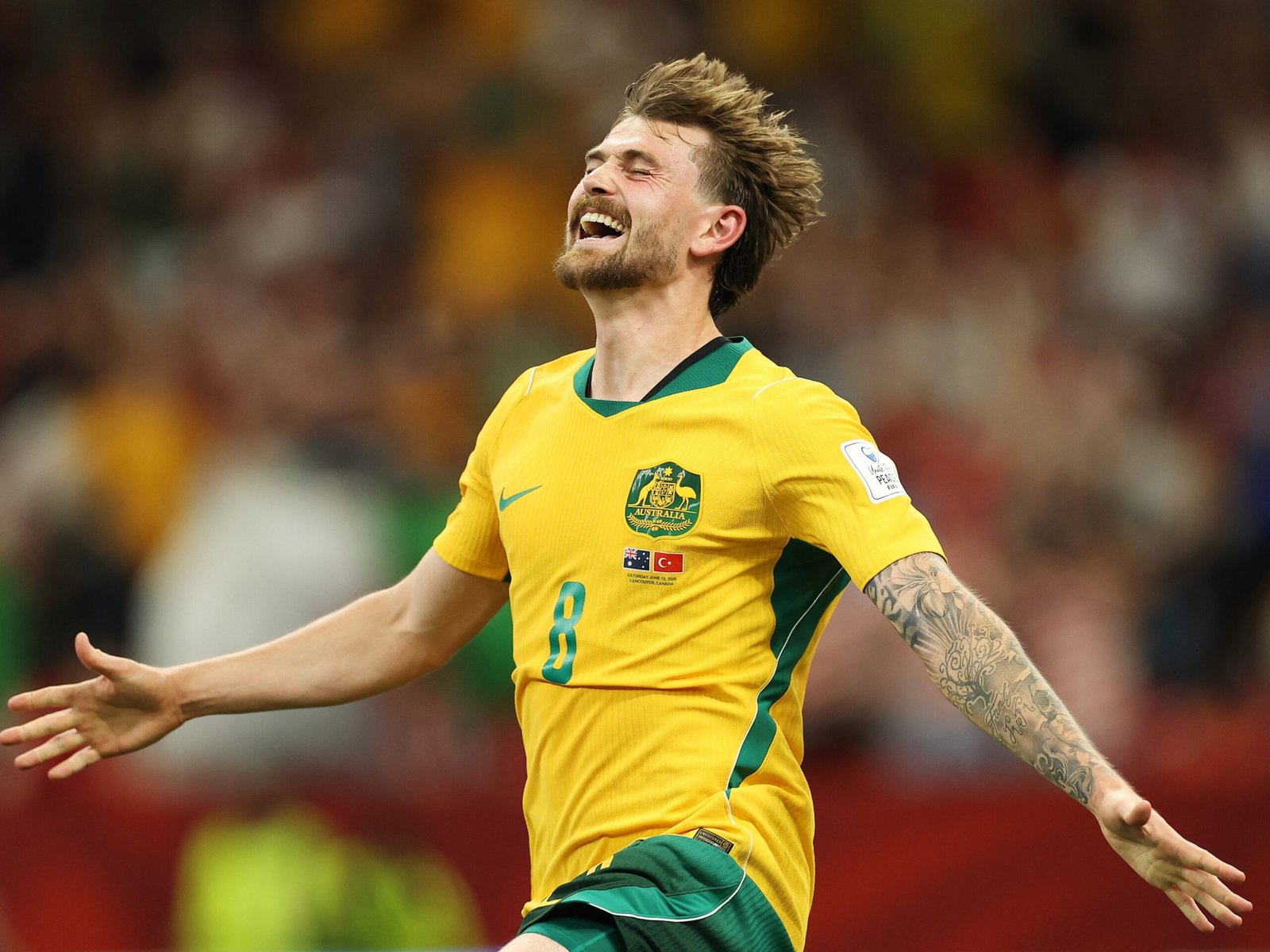 Australia Ungguli Turki 2-0, Ancam Posisi AS di Klasemen Grup D Piala Dunia FIFA 2026
