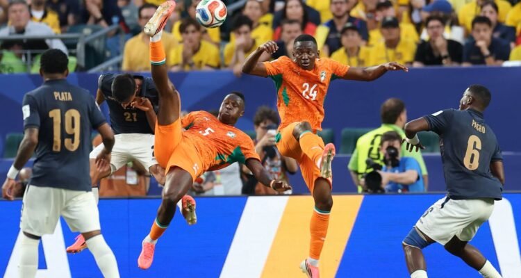 Suguhkan Permainan Agresif, Pantai Gading Kalahkan Ekuador 1-0