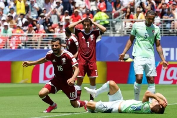 Gol Dramatis Qatar Batalkan Kemenangan Swiss di Menit Akhir