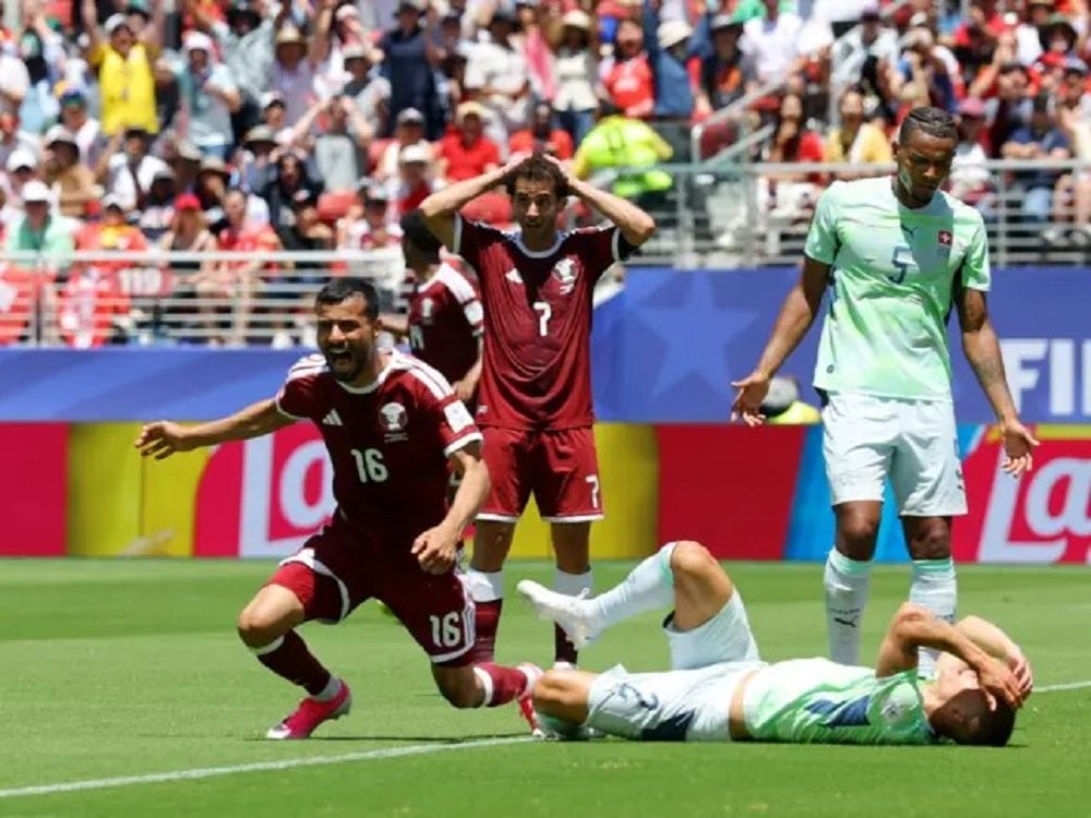 Gol Dramatis Qatar Batalkan Kemenangan Swiss di Menit Akhir