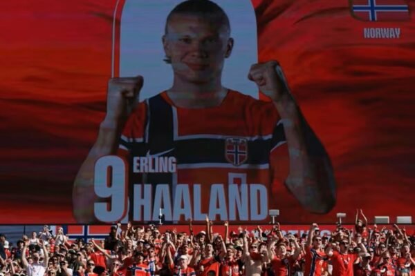Norwegia Menang Telak Atas Iran, Erling Haaland Jadi Pahlawan