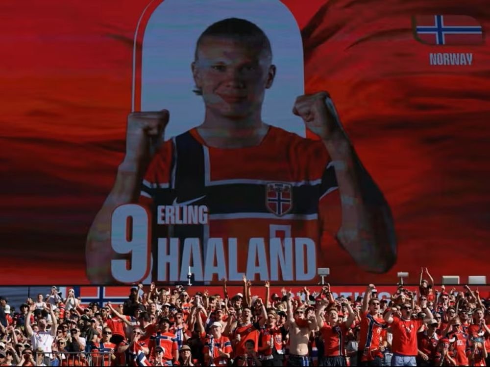 erling haaland irak norwegia Norwegia Menang Telak Atas Iran, Erling Haaland Jadi Pahlawan