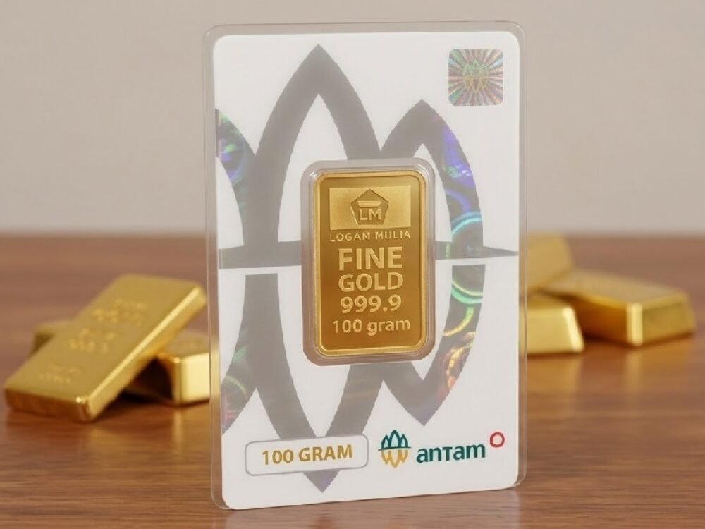 Harga Emas Antam Hari Ini Turun ke Level Rp2.601.000 per Gram