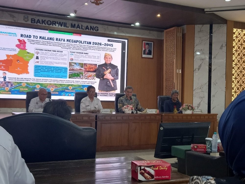 Bakorwil III Malang Siapkan Roadmap Malang Raya Megapolitan 2026–2045, Selaras dengan Visi Presiden dan Gubernur