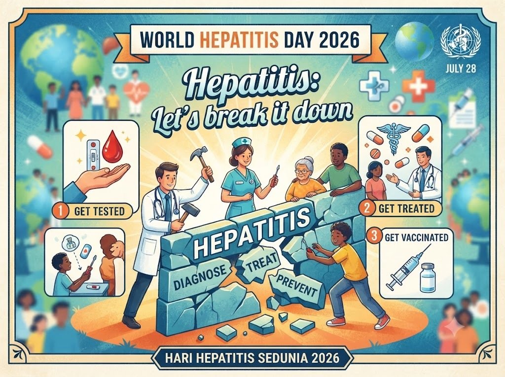 Peringati Hari Hepatitis Dunia, WHO Serukan Hapus Hambatan Akses Layanan Kesehatan