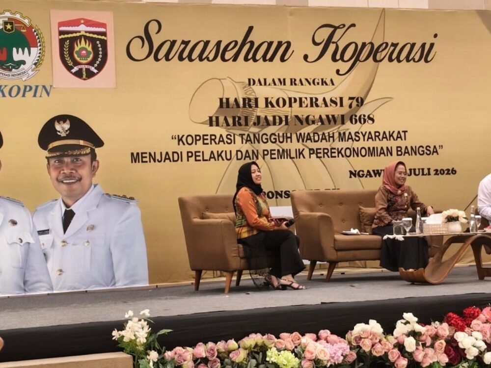 166-Sri Untari di Ngawi Dr. Sri Untari Gagas Cetak Biru Koperasi Pangan Terintegrasi untuk 217 KDMP di Ngawi