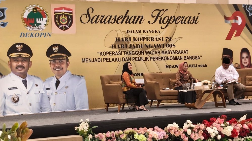 166-Sri Untari di Ngawi Dr. Sri Untara Gagas Cetak Biru Koperasi Pangan Terintegrasi untuk 217 KDMP di Ngawi